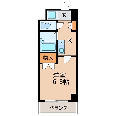 クレスト泉の物件間取画像